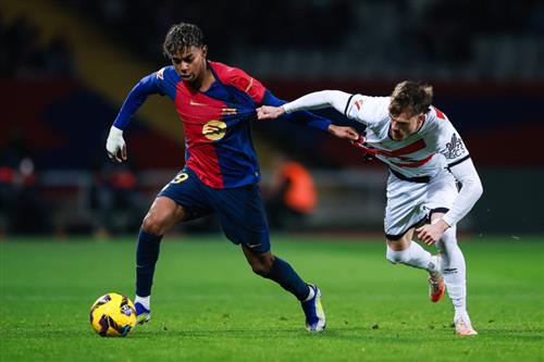 ผลงานที่ผ่านมา บาร์เซโลน่า vs ราโย บาเยกาโน่