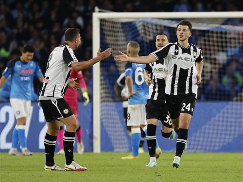 อูดิเนเซ่ vs โฟรซิโนเน่